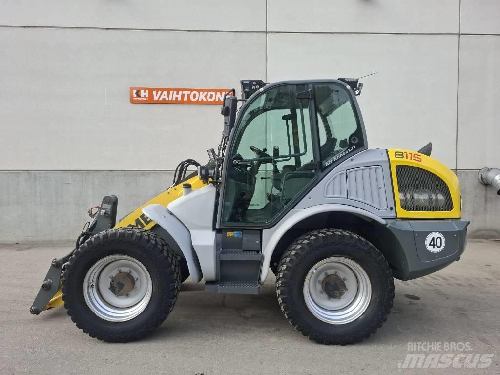 Kramer 8115 Gumikerekes homlokrakodók