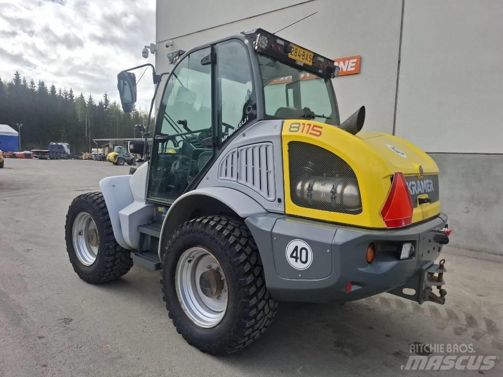 Kramer 8115 Gumikerekes homlokrakodók