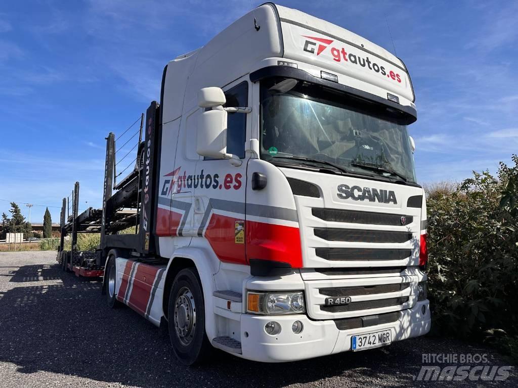 Scania R 450 Járműszállítók