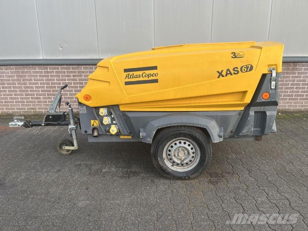 Atlas Copco XAS67 Kompresszorok