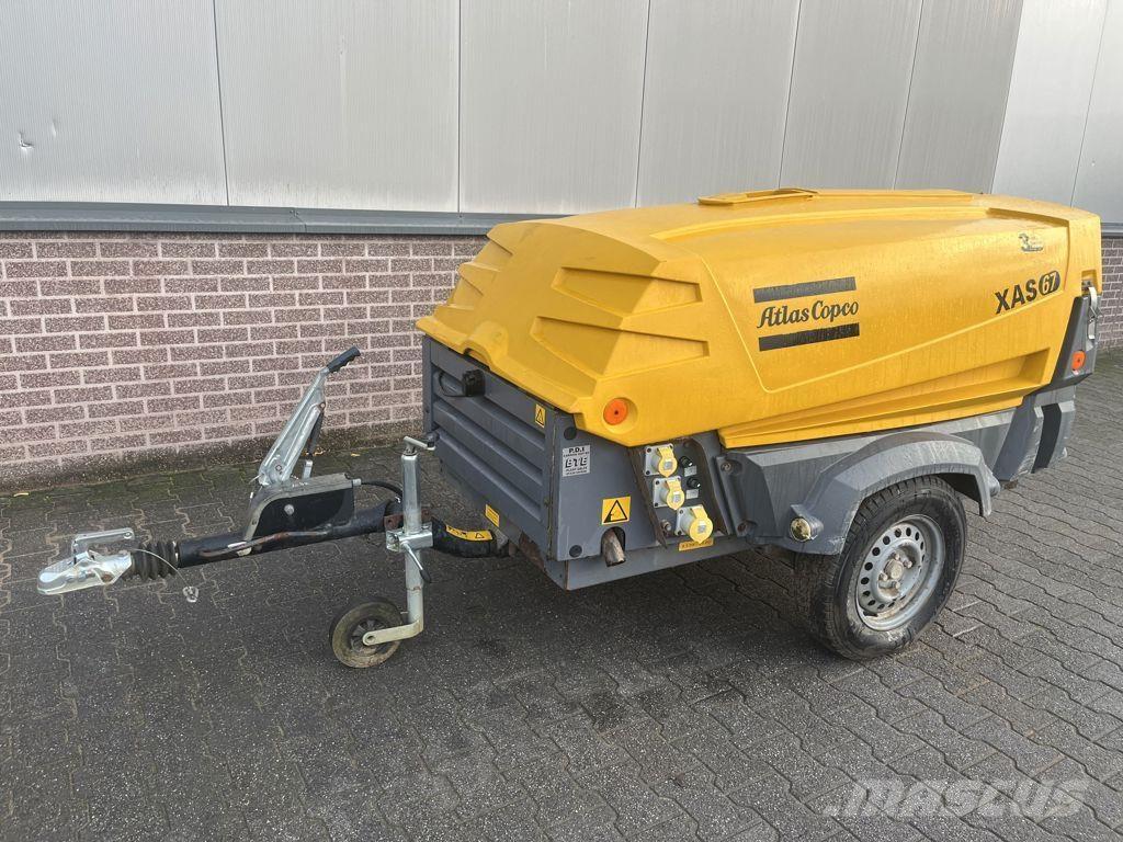 Atlas Copco XAS67 Kompresszorok