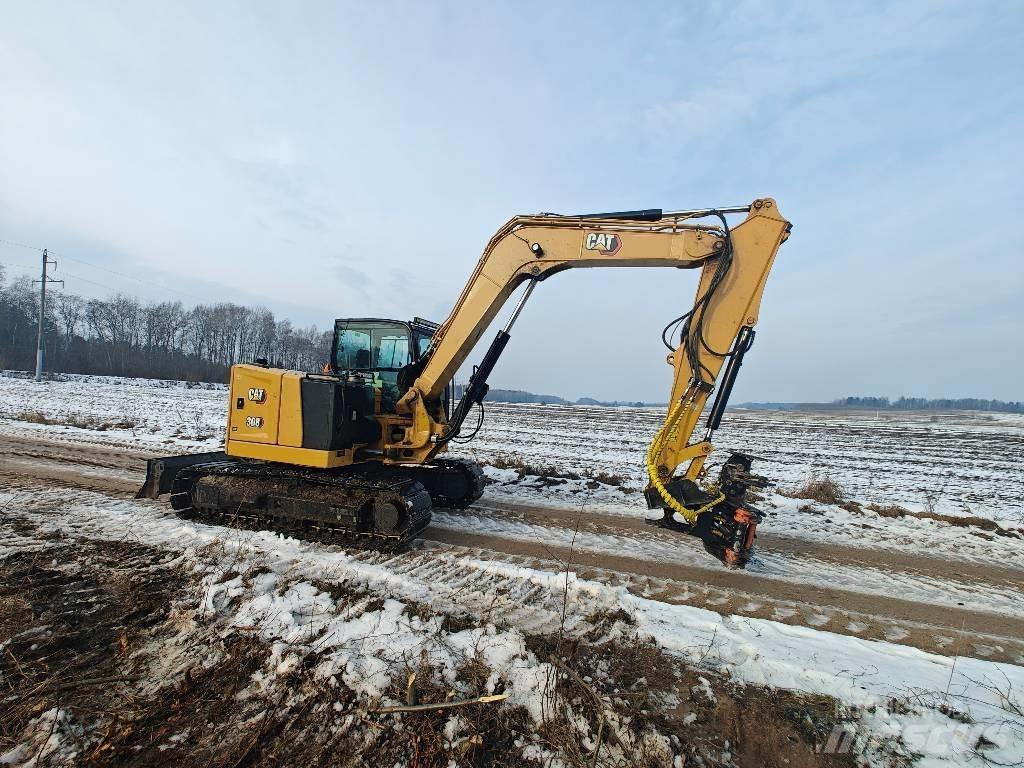 CAT 308  CR Közepes (midi) kotrók 7 t - 12 t