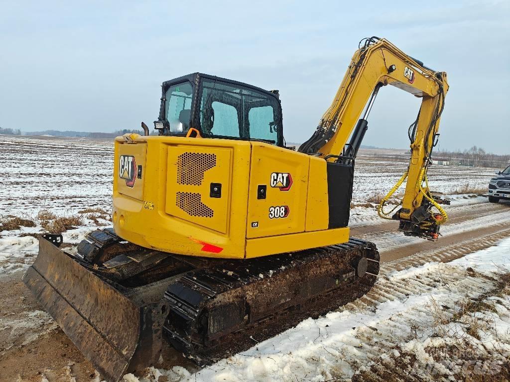 CAT 308  CR Közepes (midi) kotrók 7 t - 12 t