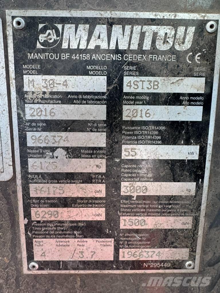 Manitou M30-4 Dízel targoncák
