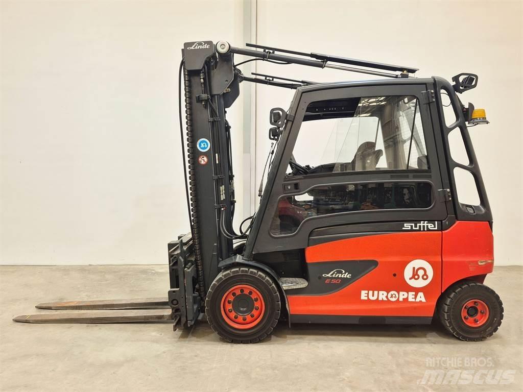 Linde E50HL 01 600 Elektromos targoncák