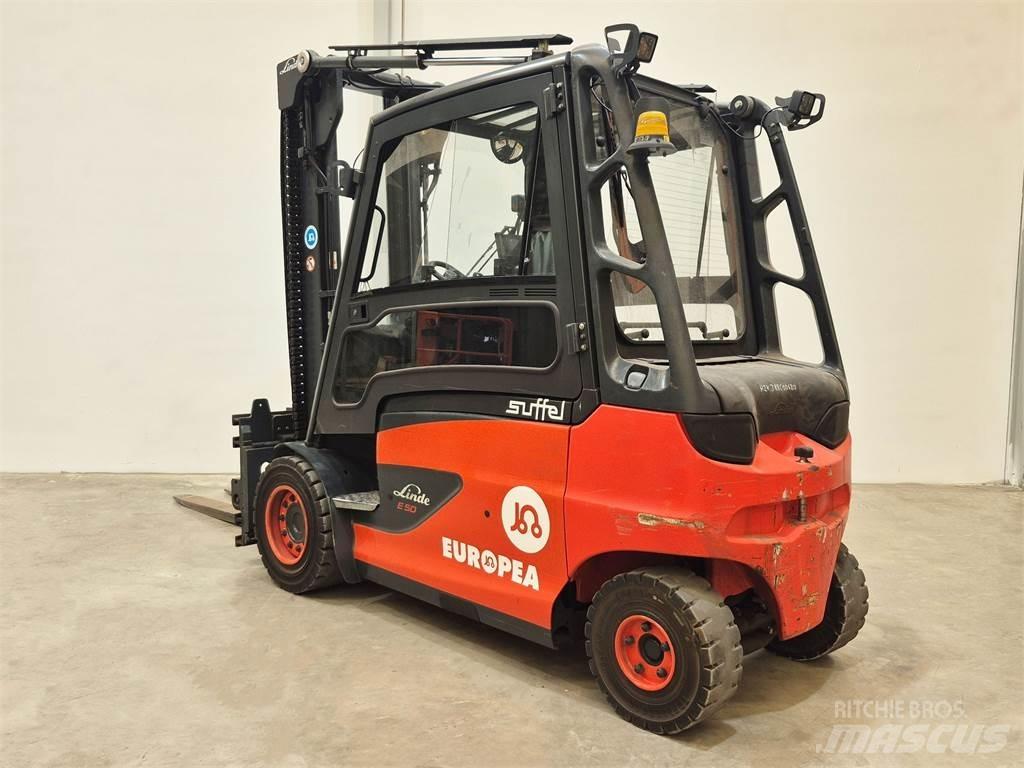 Linde E50HL 01 600 Elektromos targoncák