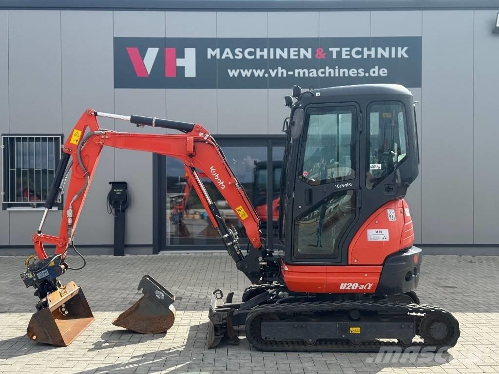 Kubota U 20-3 Mini kotrók < 7t