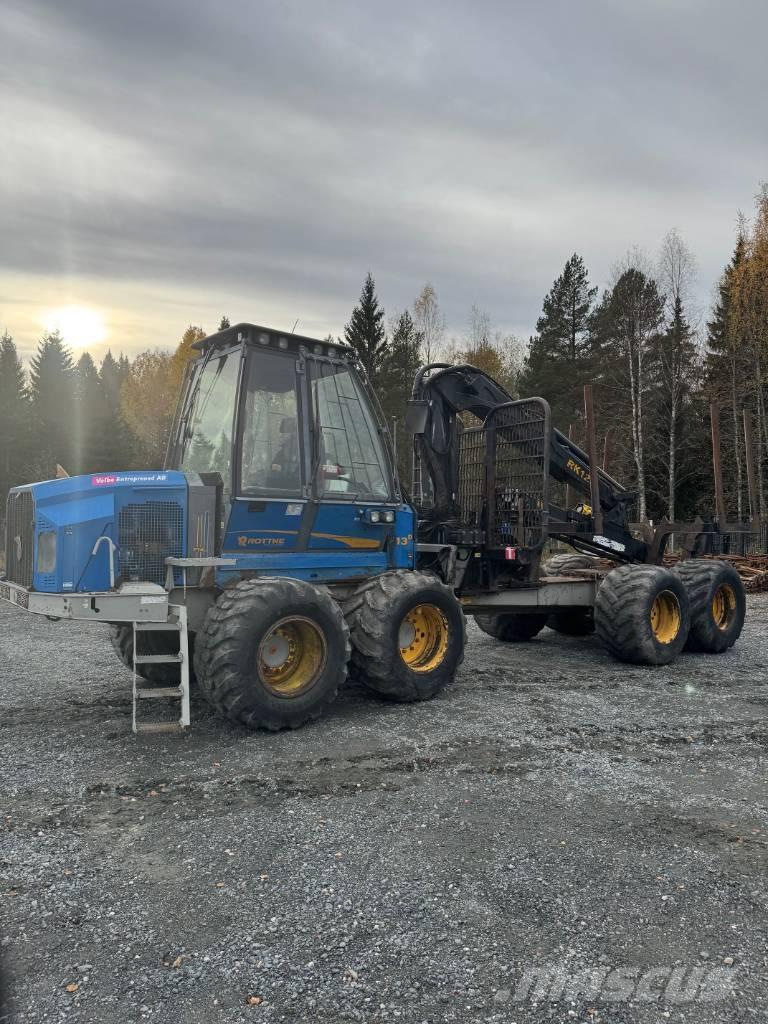 Rottne F13D Kihordók
