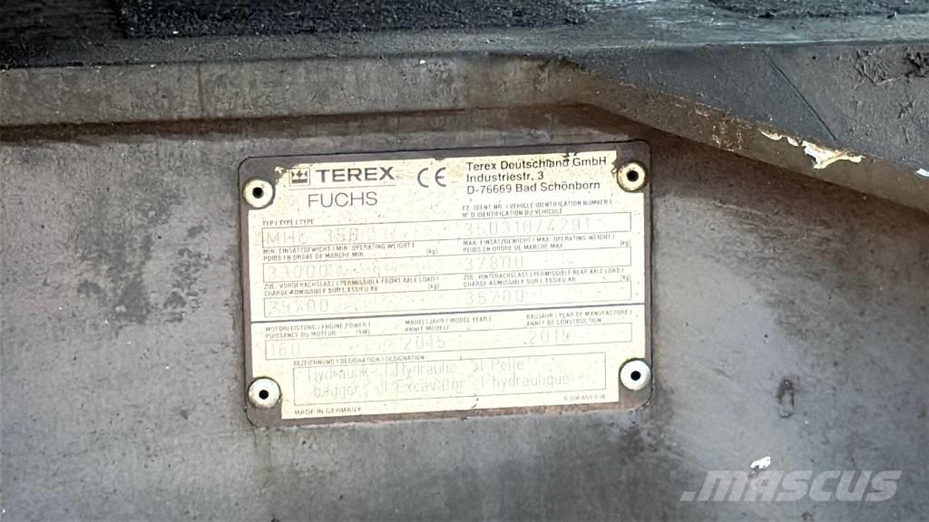 Terex Fuchs MHL 350E Anyagmozgatás - Egyebek