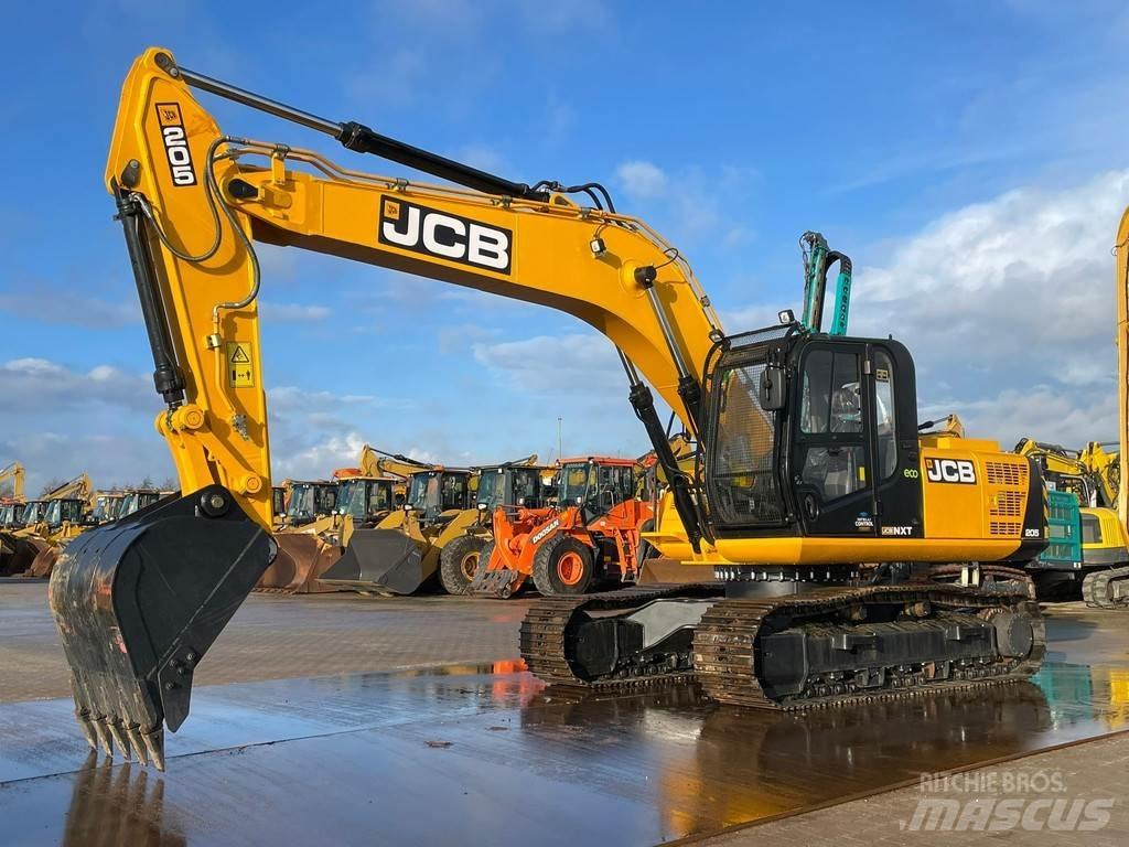 JCB 205 Lánctalpas kotrók