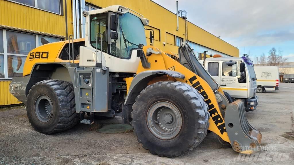 Liebherr L580 XPower Gumikerekes homlokrakodók