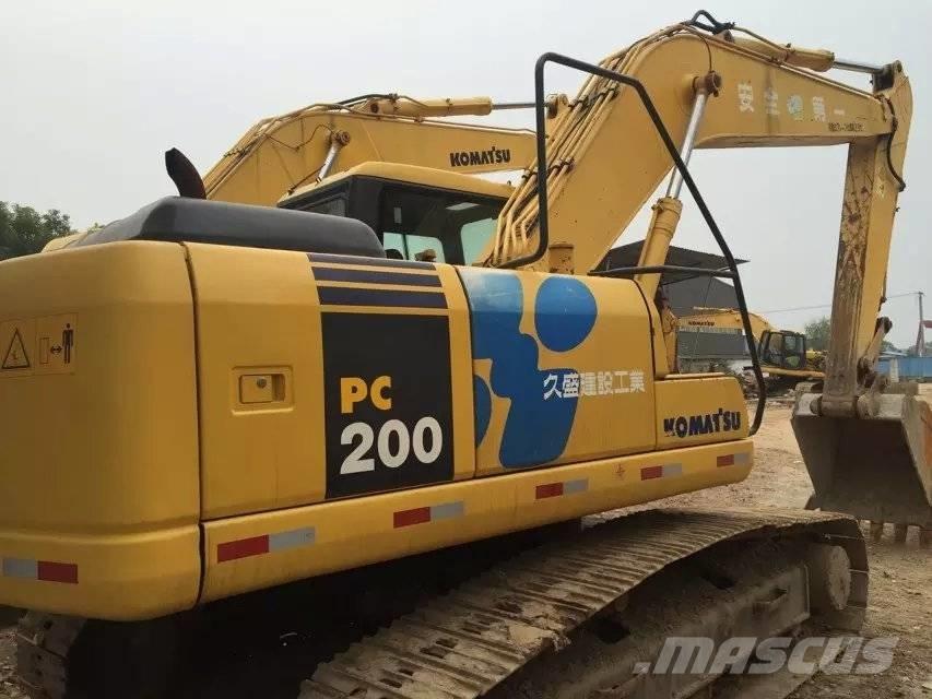Komatsu pc200-7 Lánctalpas kotrók