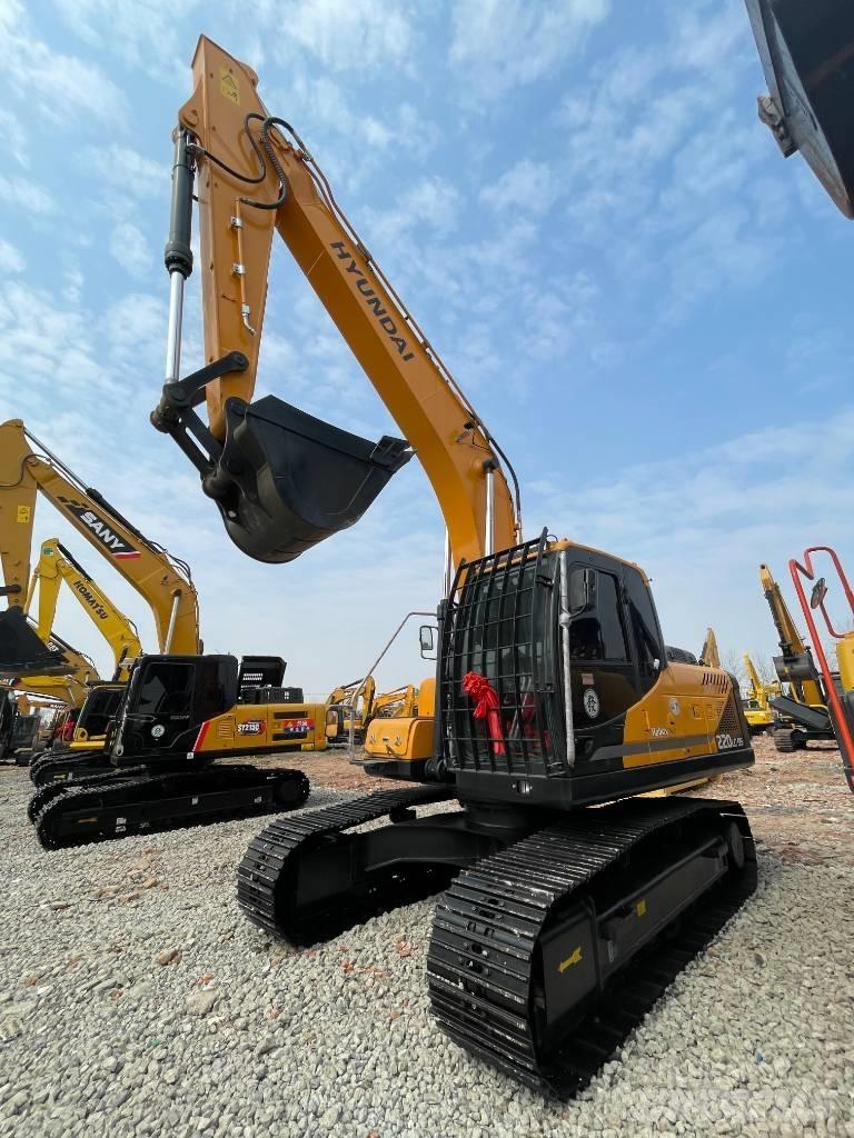 Hyundai 220 Lánctalpas kotrók