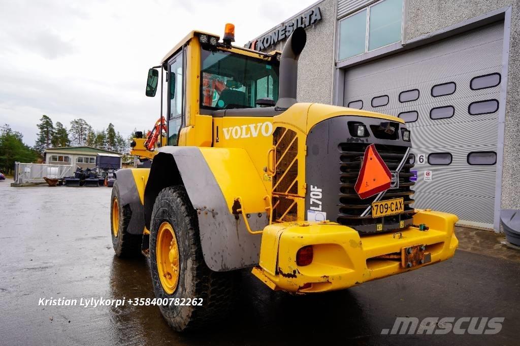 Volvo L70F 3 ja 4hyd Gumikerekes homlokrakodók