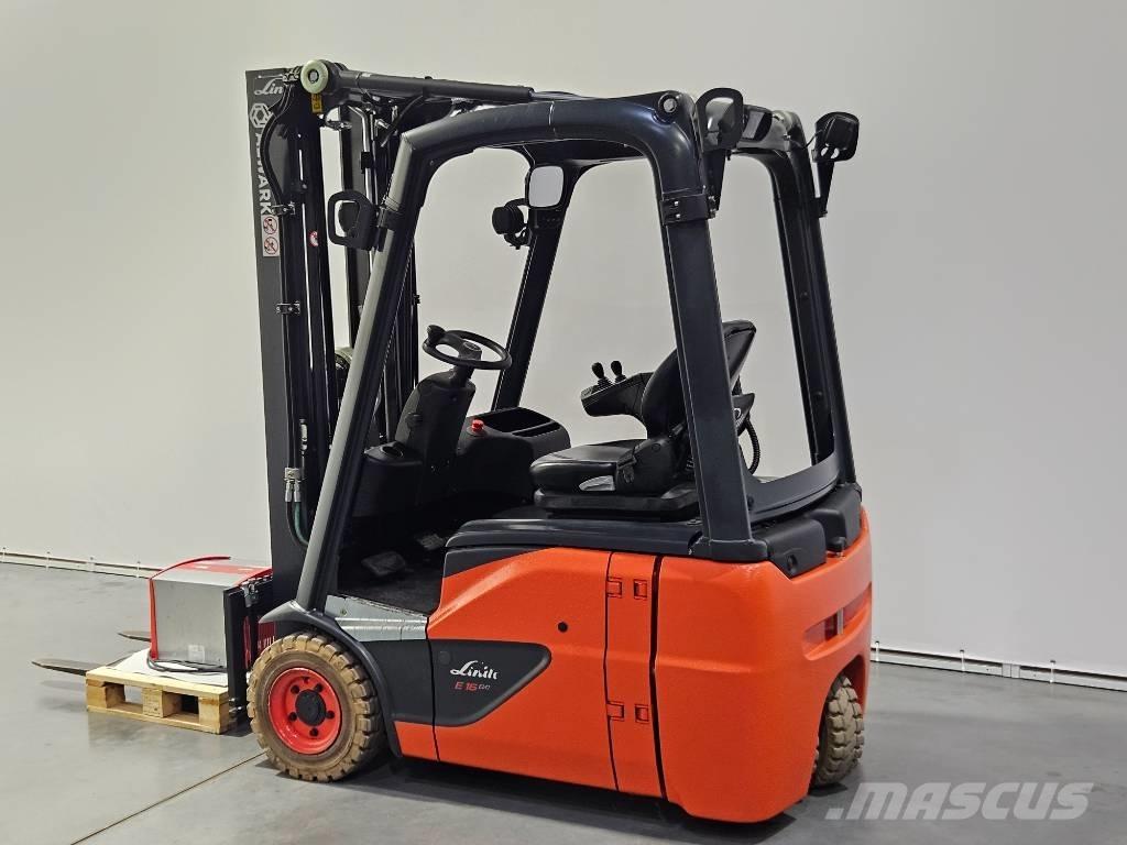 Linde E16C Elektromos targoncák