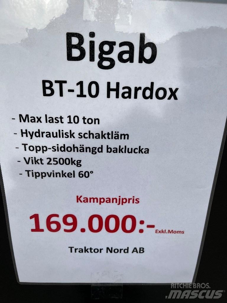 Bigab BT 10 HARDOX Billenő pótkocsik