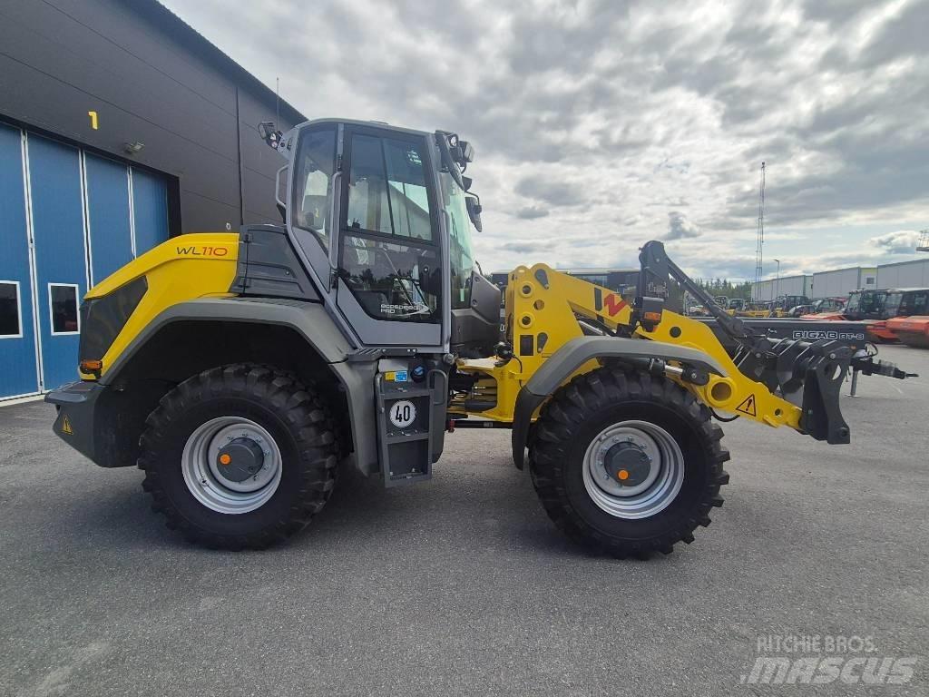 Wacker Neuson WL110 Gumikerekes homlokrakodók