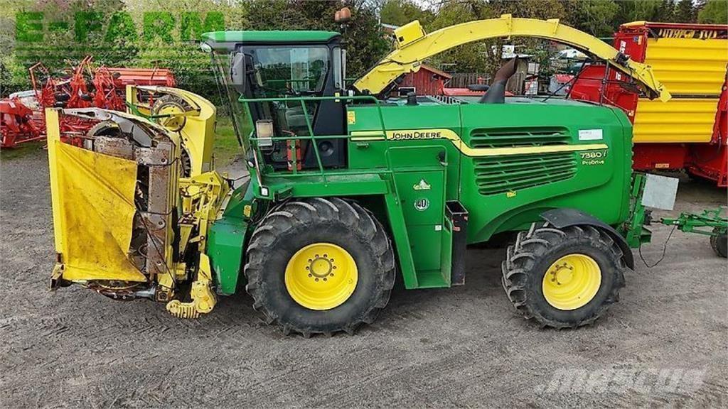 John Deere 7380 Önjáró szecskázók