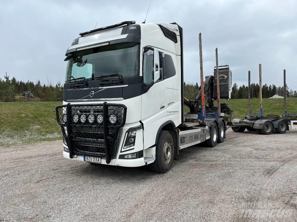 Volvo FH16 650hk Rönkszállító teherautók