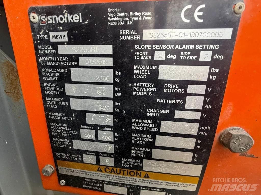 Snorkel S2255RT Ollós emelők