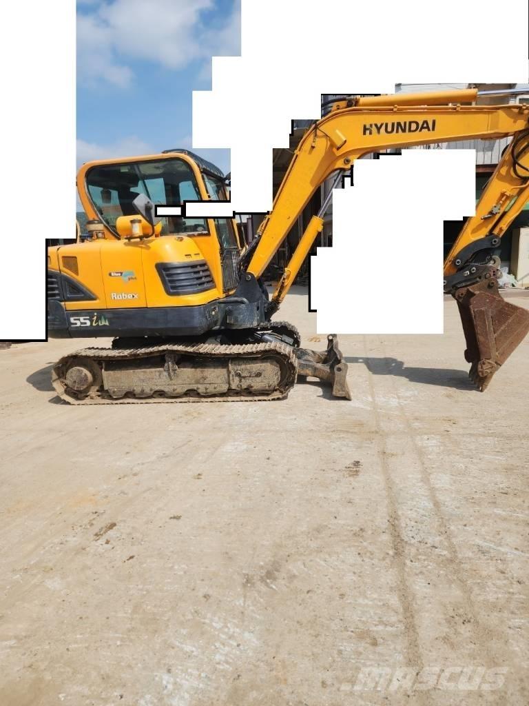 Hyundai Robex 55 Mini kotrók < 7t