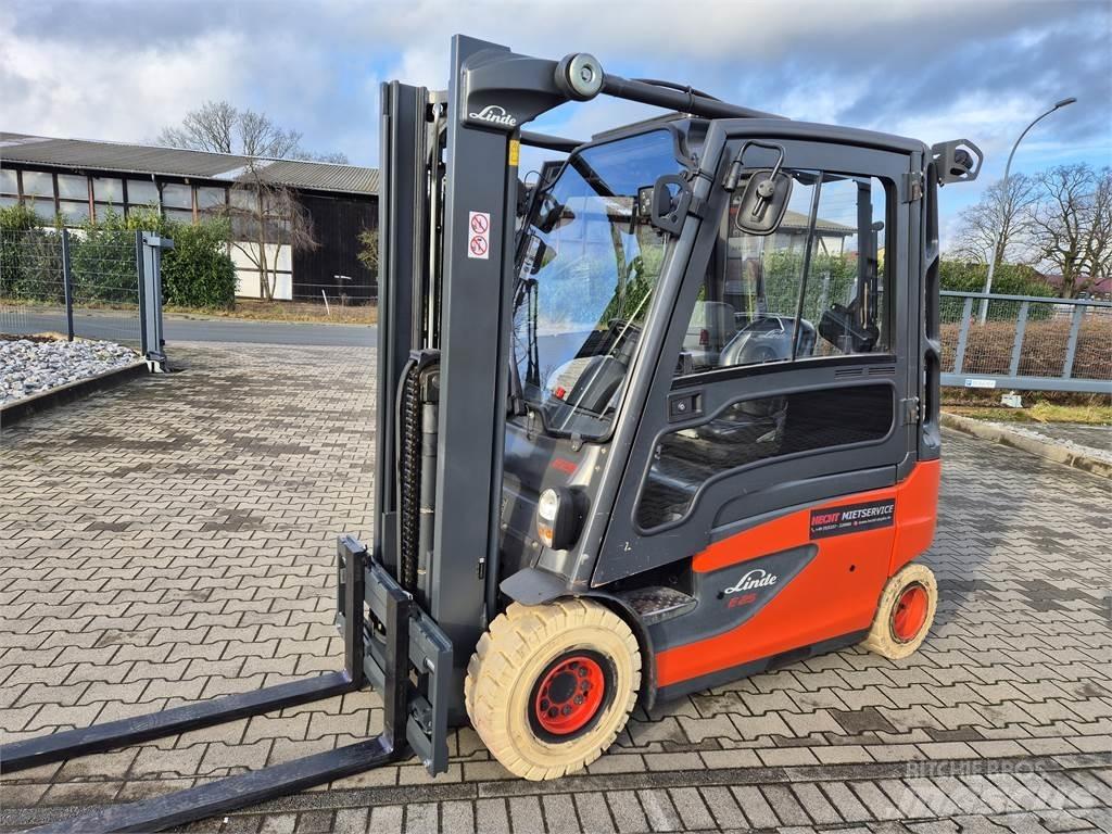 Linde E25L-01- Elektromos targoncák