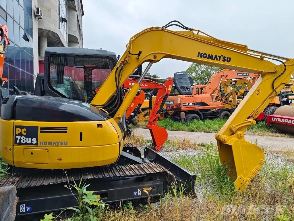 Komatsu PC 78 US Mini kotrók < 7t