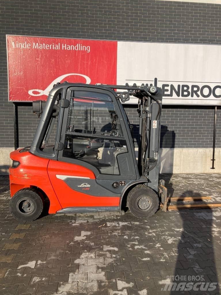 Linde H25D/1202 Dízel targoncák