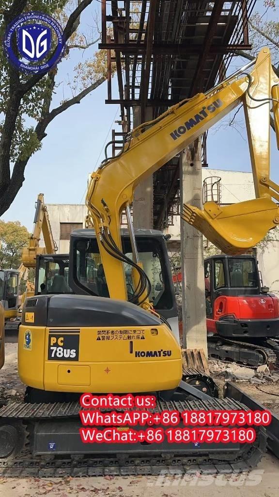 Komatsu PC 78 US Lánctalpas kotrók