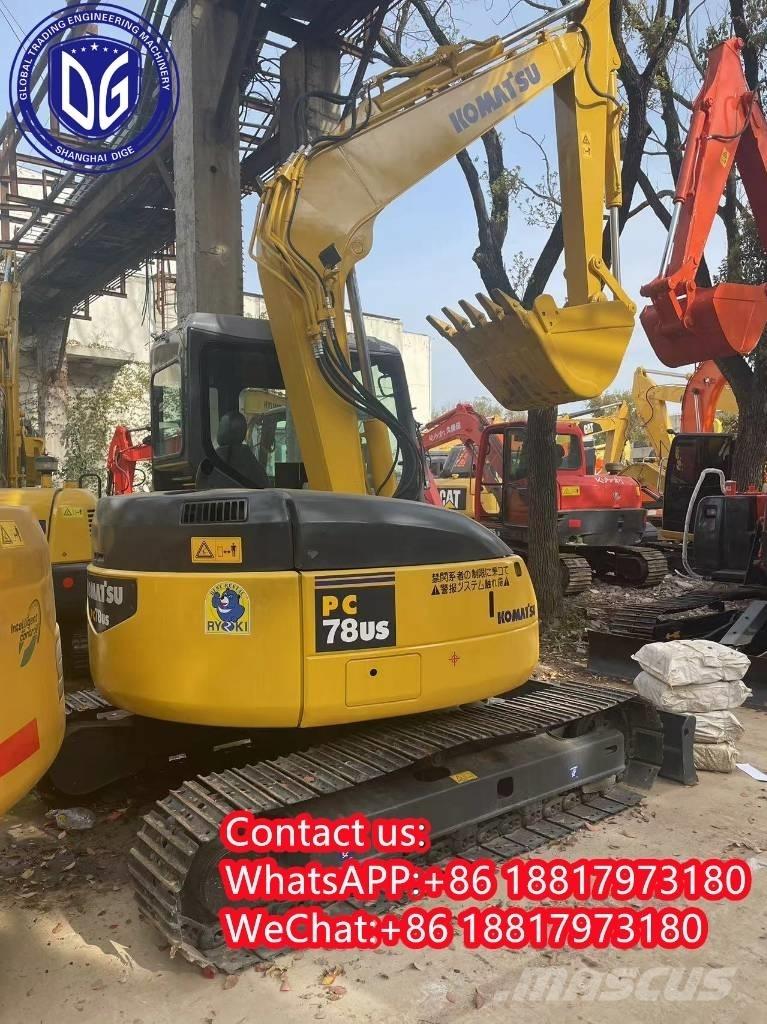 Komatsu PC 78 US Lánctalpas kotrók