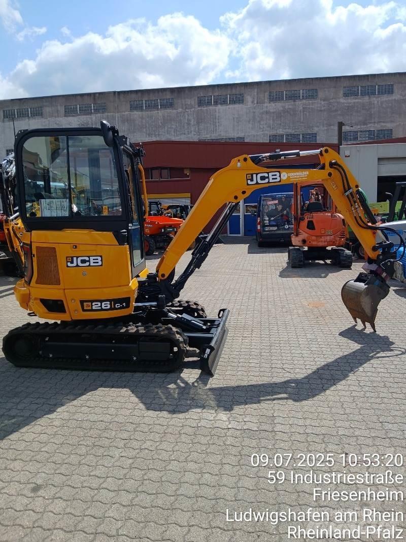 JCB 26C-1 Mini kotrók < 7t