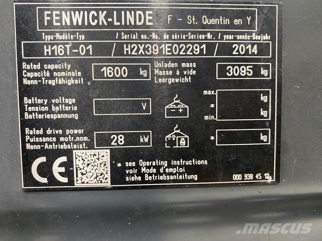 Linde H16T Targoncák-Egyéb