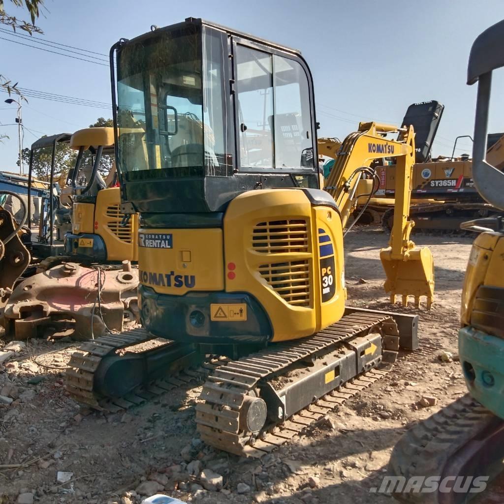 Komatsu PC 30 MR-3 Mini kotrók < 7t