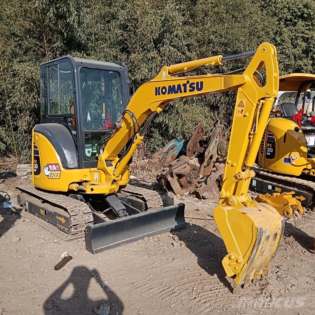 Komatsu PC 30 MR-3 Mini kotrók < 7t