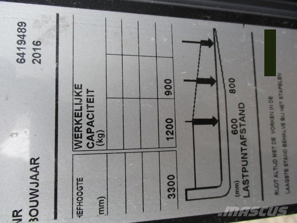 Toyota SPE120 Vezetőállásos alacsony emelőkocsi