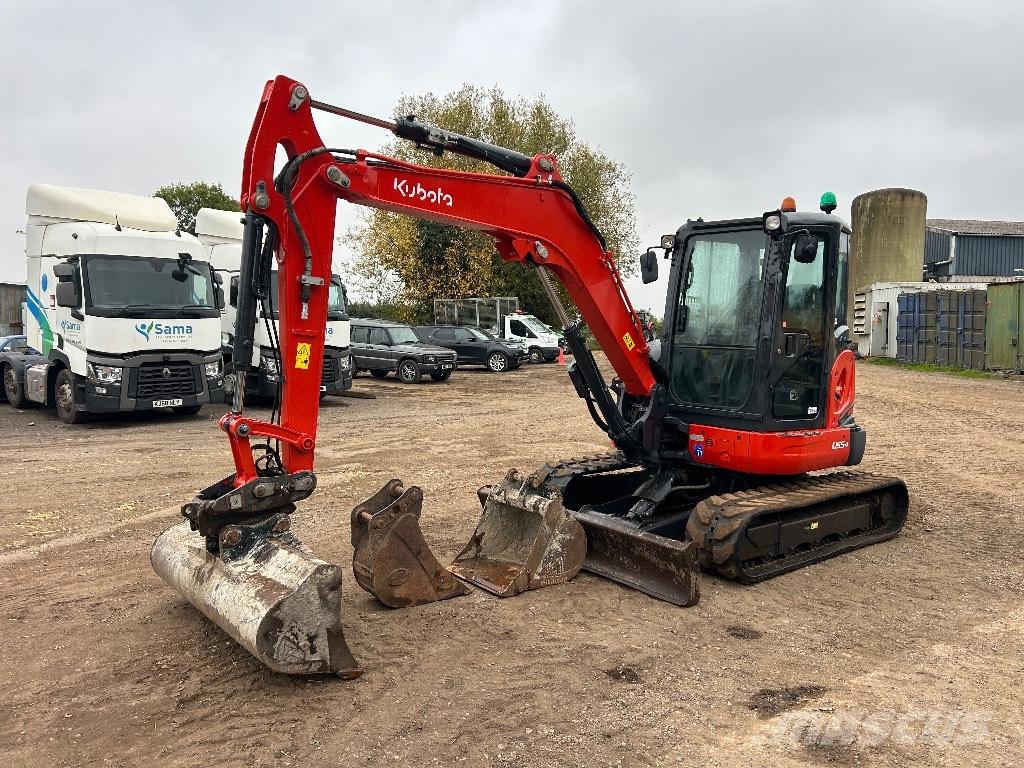 Kubota U 55-4 Mini kotrók < 7t