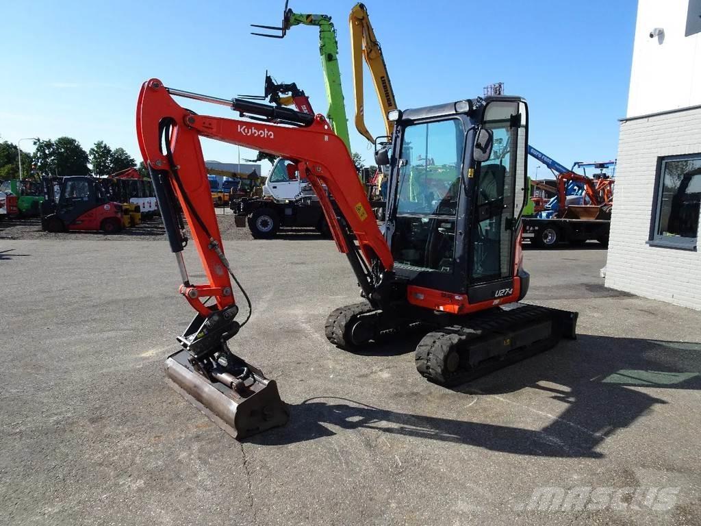 Kubota U27-4 Mini kotrók < 7t