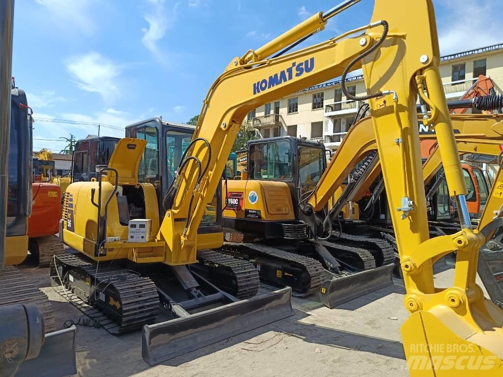 Komatsu PC 56 Mini kotrók < 7t