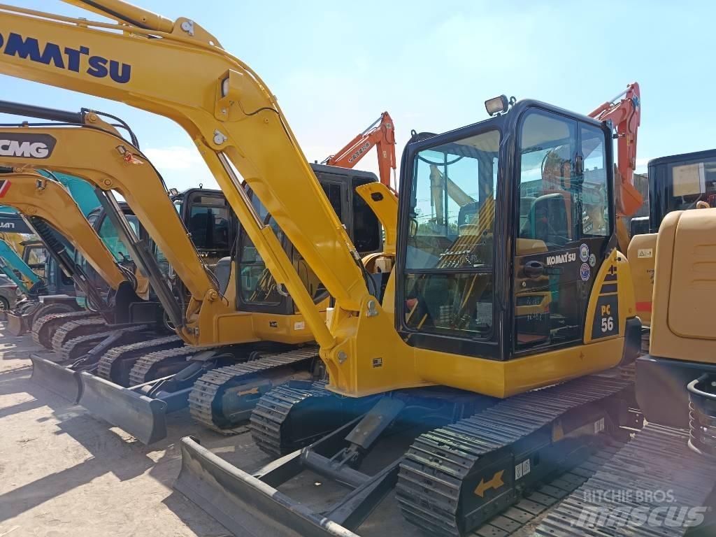 Komatsu PC 56 Mini kotrók < 7t