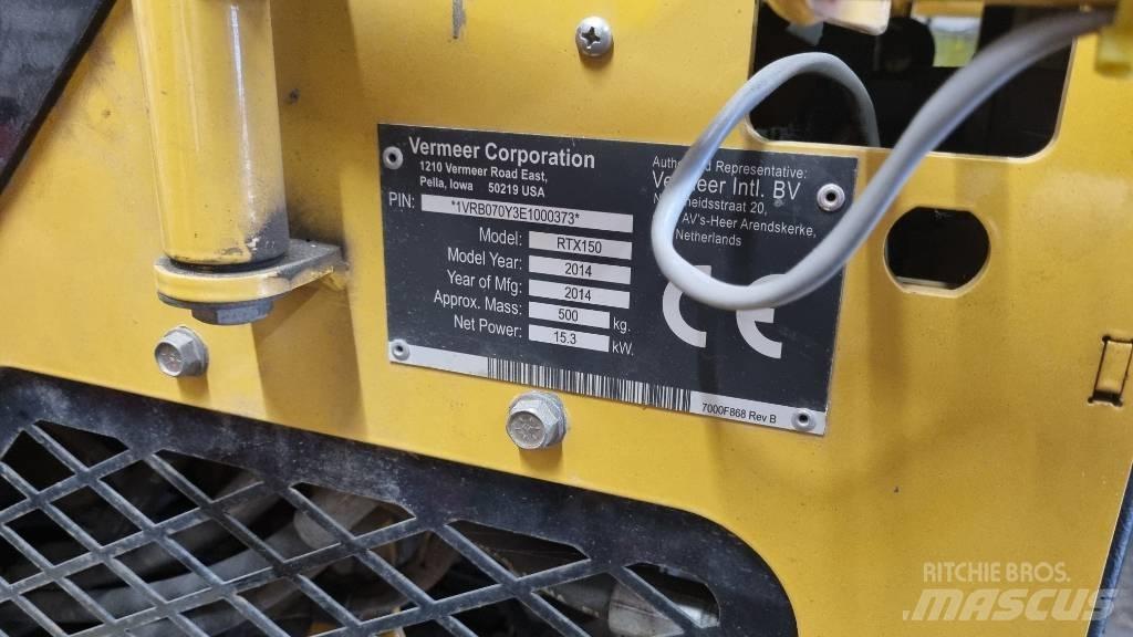 Vermeer RTX150 Árokásók