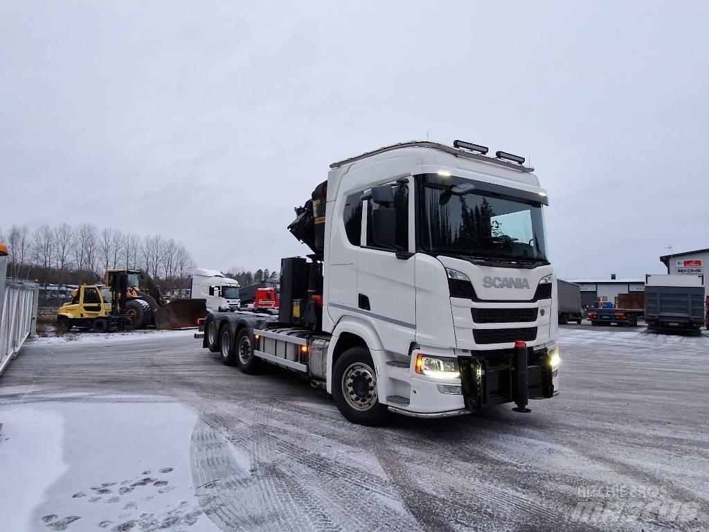 Scania R540 8x2 Horgos rakodó teherautók