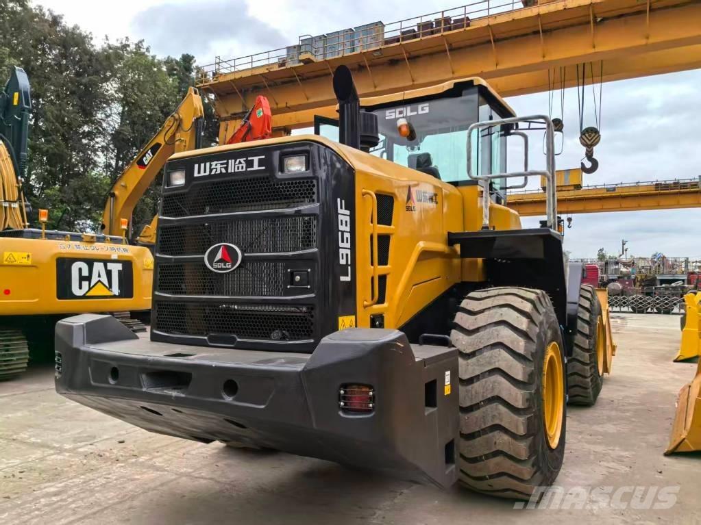 SDLG L 968 F Gumikerekes homlokrakodók