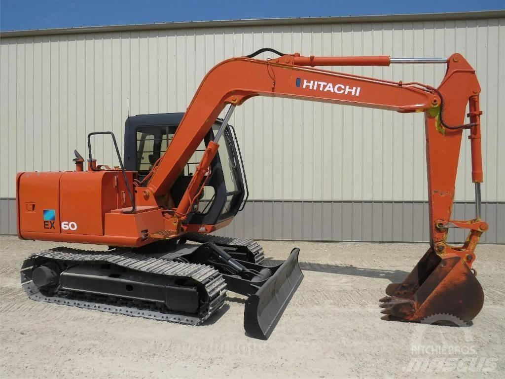 Hitachi EX 60 Mini kotrók < 7t