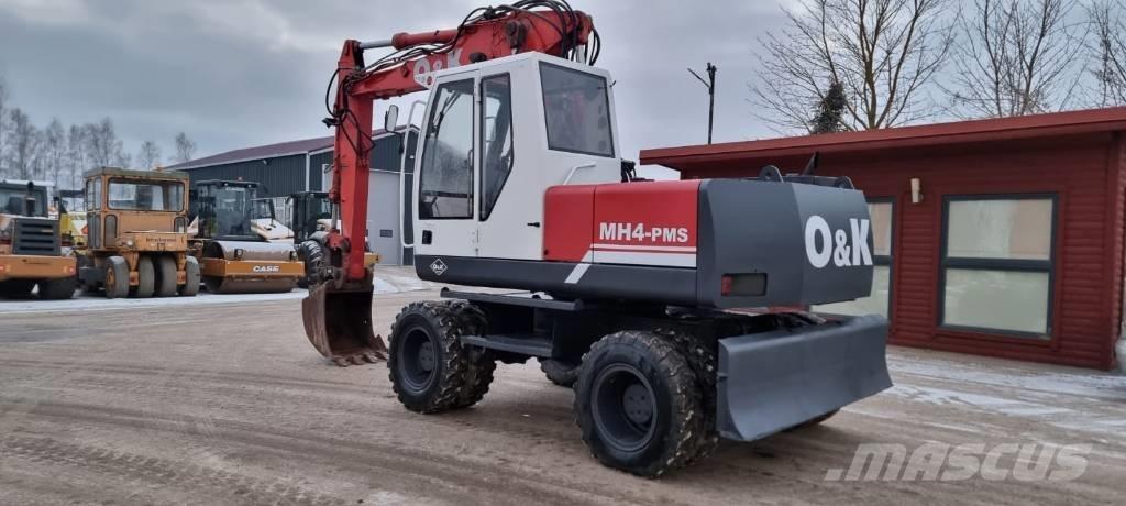O&K MH 4 PMS Gumikerekes kotrók