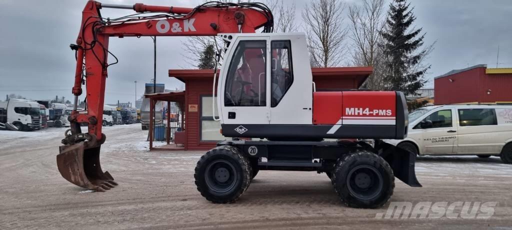 O&K MH 4 PMS Gumikerekes kotrók