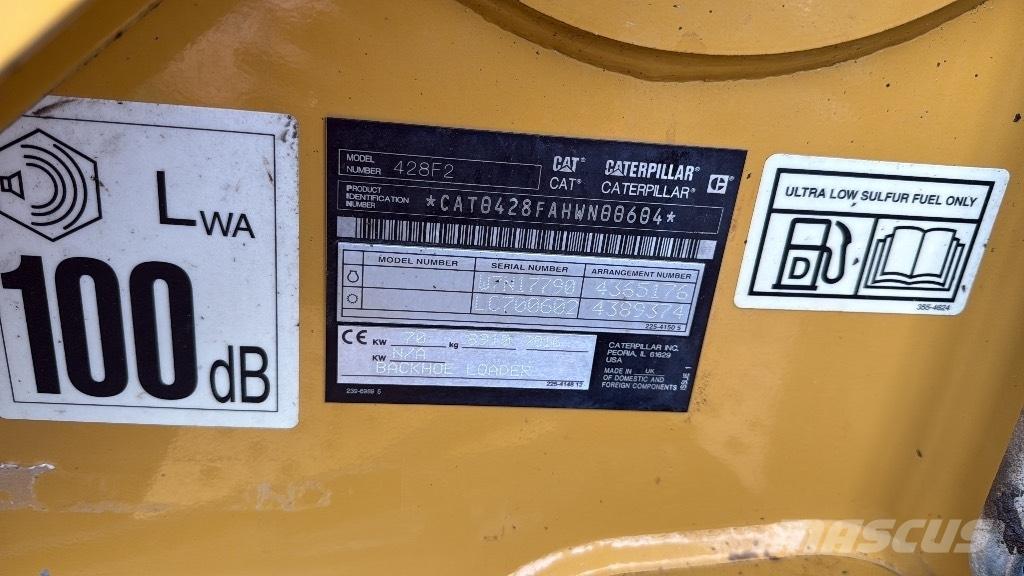 CAT 428 F Kotrórakodók