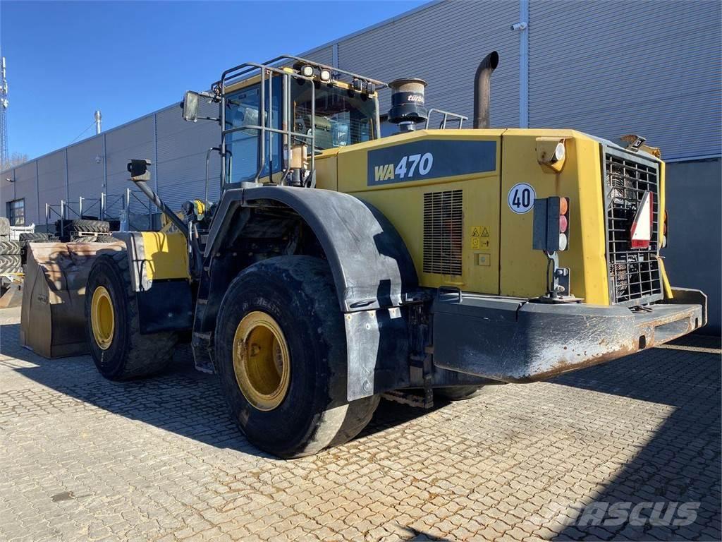 Komatsu WA470-7 Gumikerekes homlokrakodók