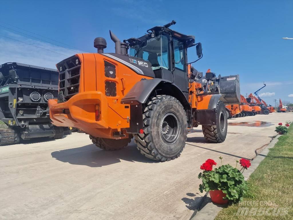 Hitachi ZW160-7 Gumikerekes homlokrakodók