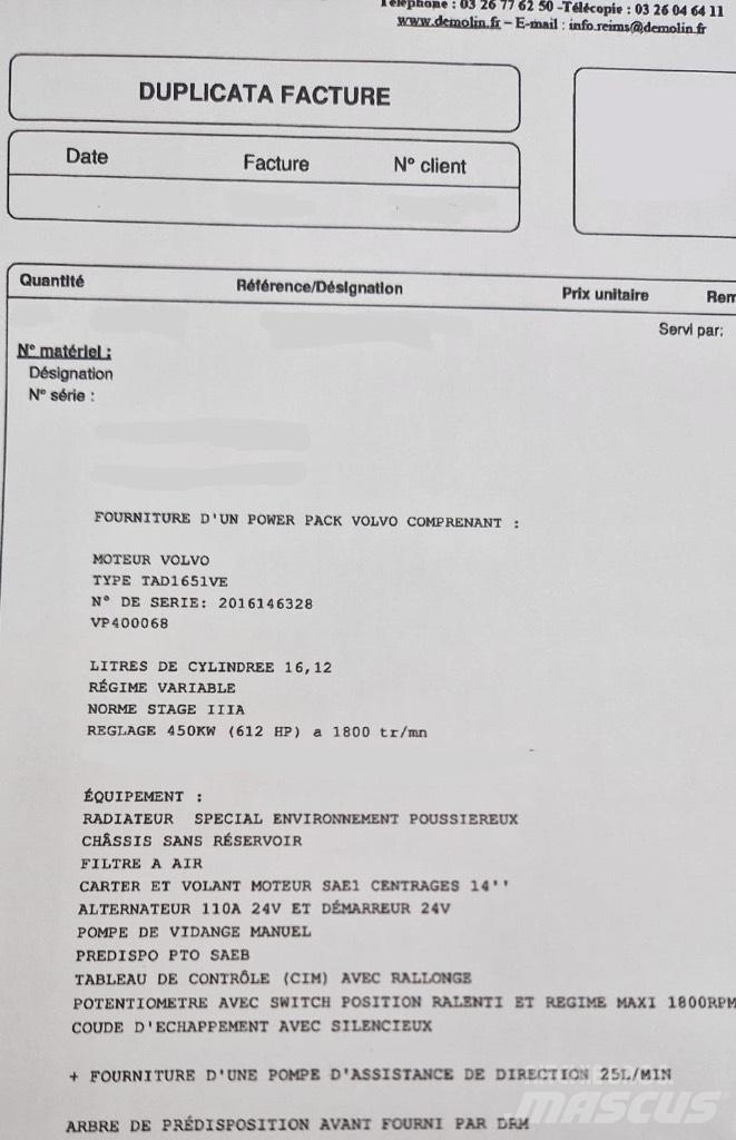 Volvo moteur Motorok