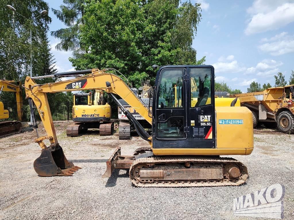 CAT 305.5 E2 Lánctalpas kotrók